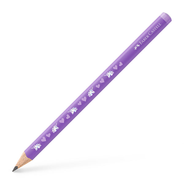 Unicorn Jumbo Graphite Pencil HB - violet - #111520 – Faber