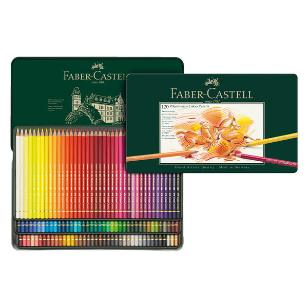 Polychromos® Artists' Colour Pencils - Tin of 120 - #110011