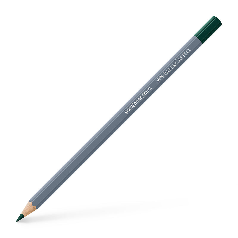 Goldfaber Aqua Watercolour pencil, deep cobalt green - #114658