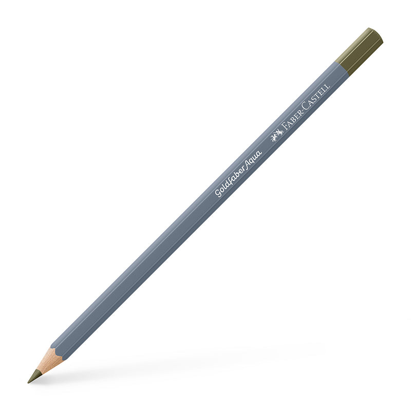 Goldfaber Aqua Watercolour pencil, olive green yellowish - #114673