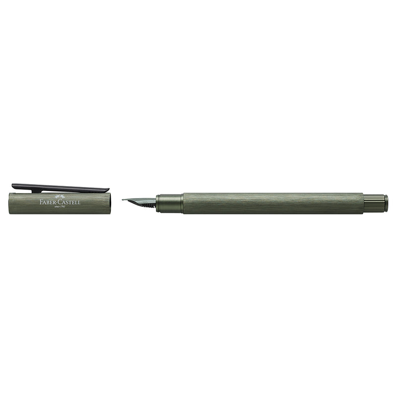 NEO slim Fountain Pen, Olive Green - Medium - #146150