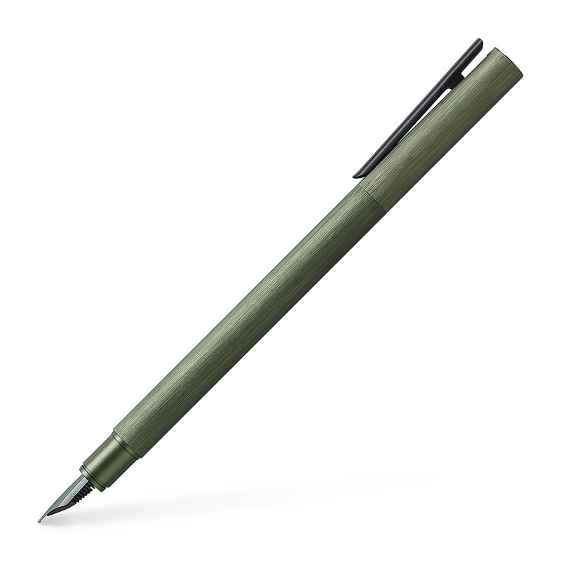 NEO slim Fountain Pen, Olive Green - Medium - #146150