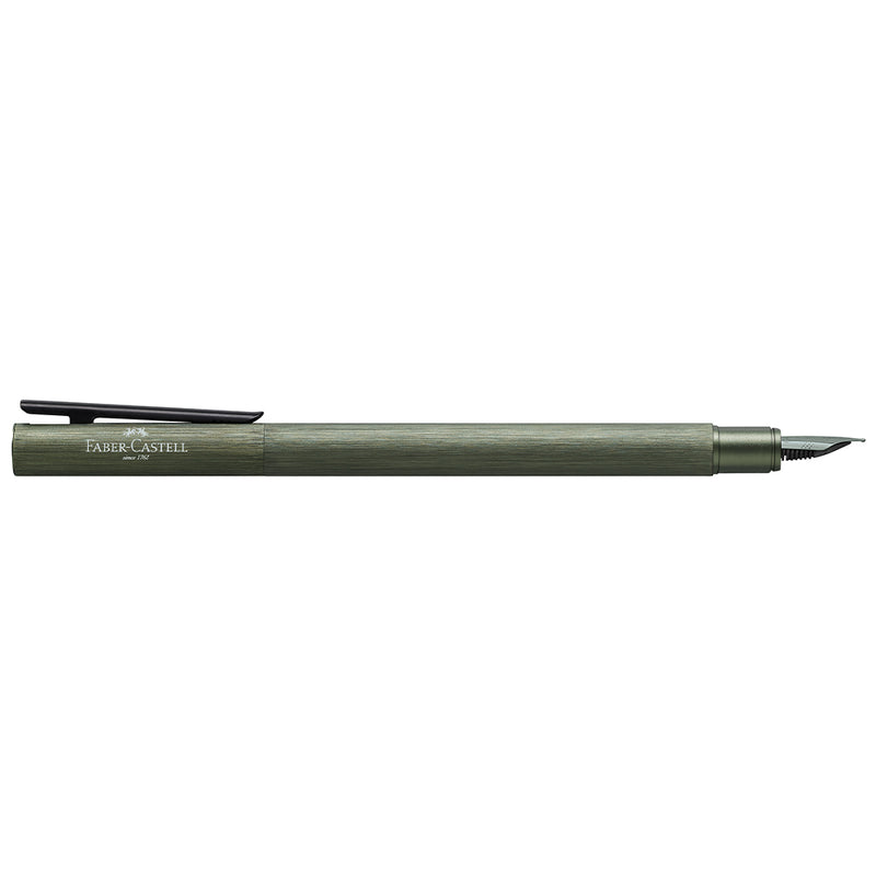 NEO slim Fountain Pen, Olive Green - Medium - #146150