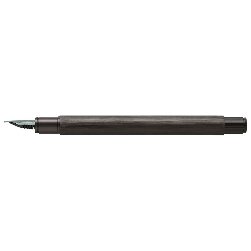 NEO slim Fountain Pen, Gun Metal - Broad - #146253