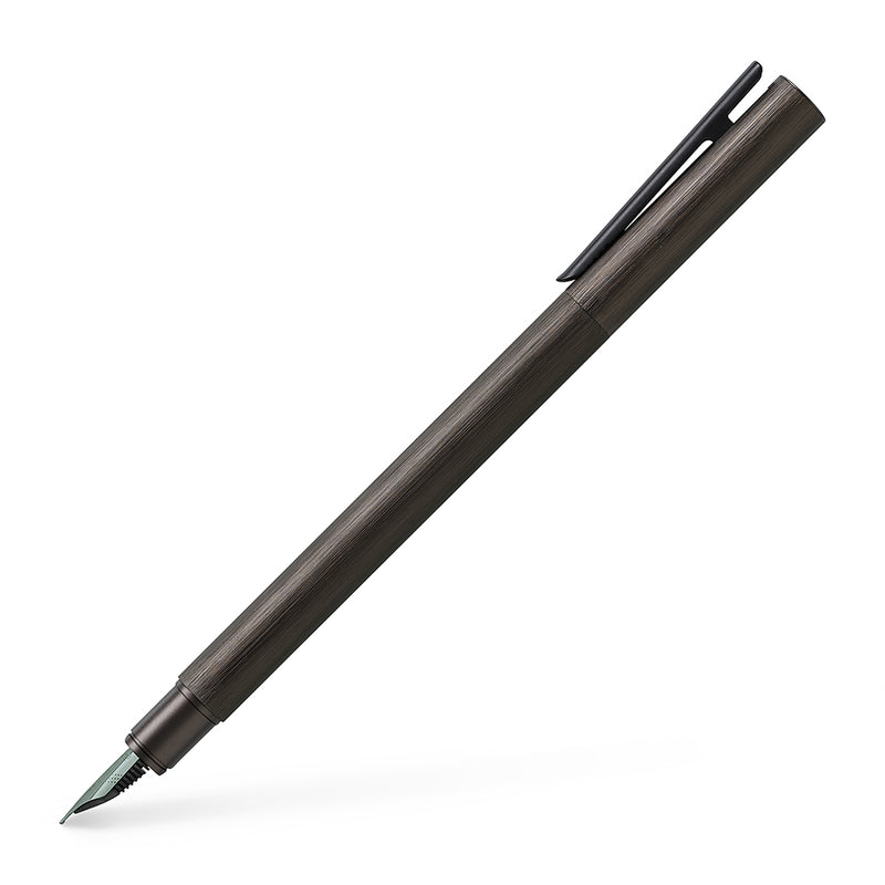 NEO slim Fountain Pen, Gun Metal - Broad - #146253