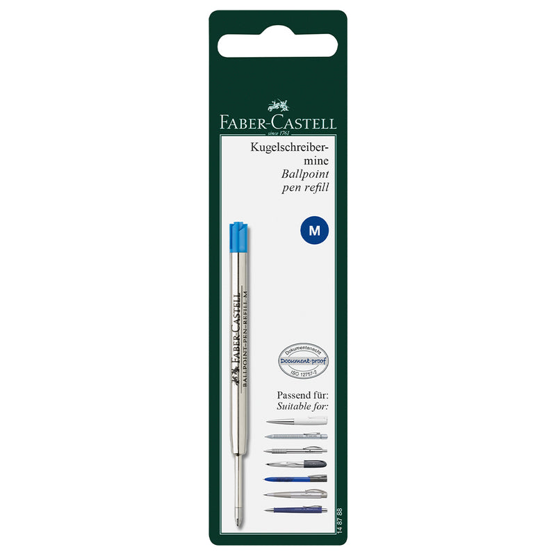 Ballpoint Pen Large Capacity Refill, Blue - Medium - #148788