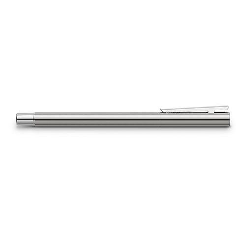 NEO slim Fountain Pen, Stainless Steel Shiny - Medium - #342000