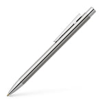 NEO slim Ballpoint Pen, Stainless Steel Shiny - #342020