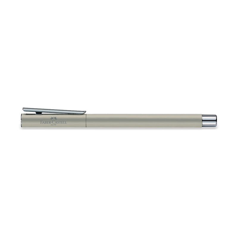 NEO slim Fountain Pen, Stainless Steel Matt - Broad - #342103