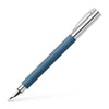 Ambition Fountain Pen, Resin Blue - Bold - #147143