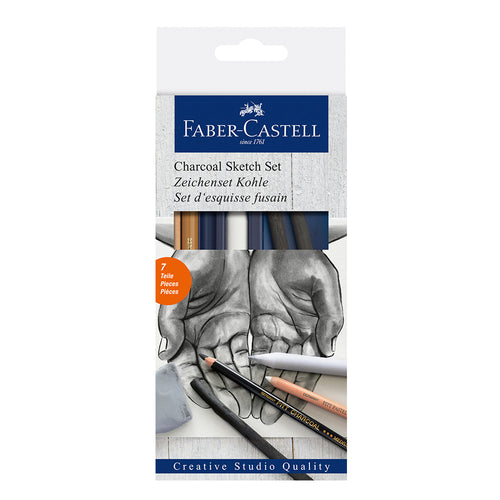 Goldfaber Sketch set, charcoal - #114002 - Faber-Castell Shop Canada