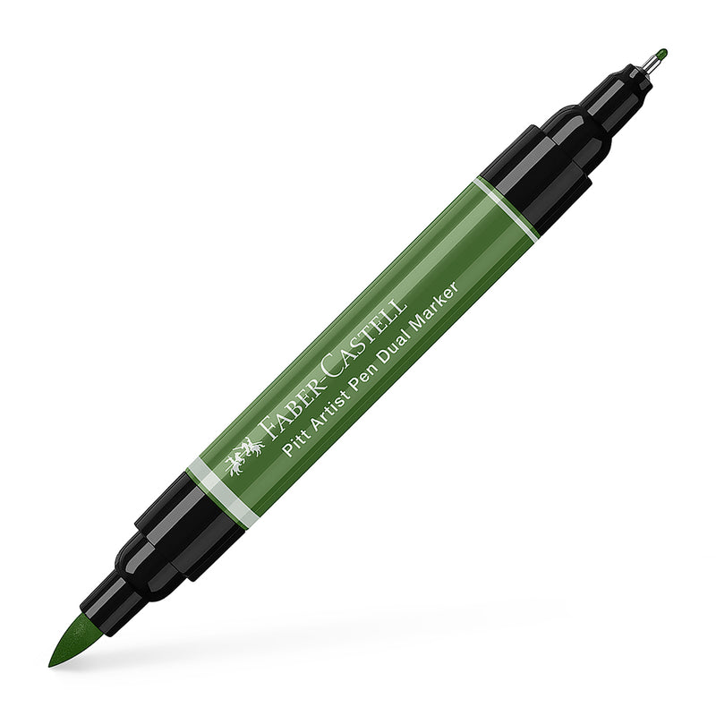 Pitt Artist Pen Dual Marker Chrome Green Opaque - #162174
