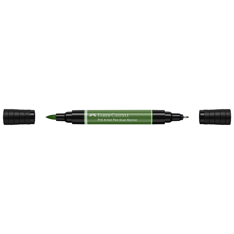 Pitt Artist Pen Dual Marker Chrome Green Opaque - #162174