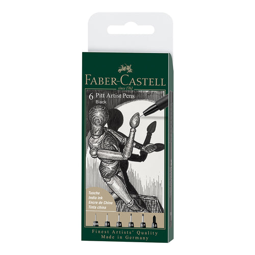 Faber-Castell Pitt Artist Superfine Tip Pen - Black #167199 - Art