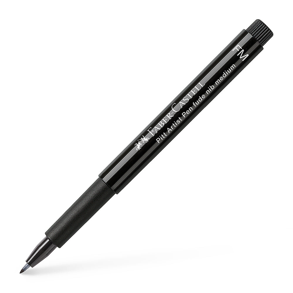 Pitt Artist Pen® Fude Medium - #199 Black - #167894 – Faber