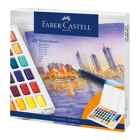Faber-Castell Pitt Artist Pens - Studio Gift Box, Set of 48