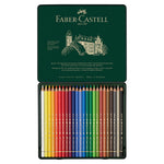 Polychromos® Artists' Colour Pencils - Tin of 24 - #110024 - Faber-Castell Shop Canada