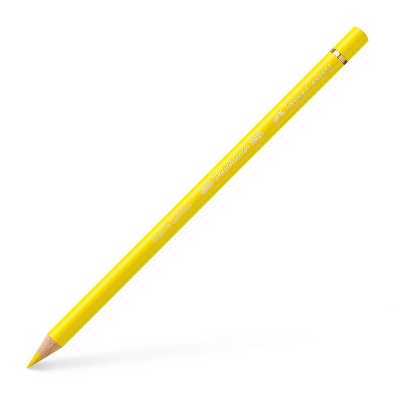 Polychromos® Artists' Colour Pencil - #106 Light Chrome Yellow - #110106 - Faber-Castell Shop Canada