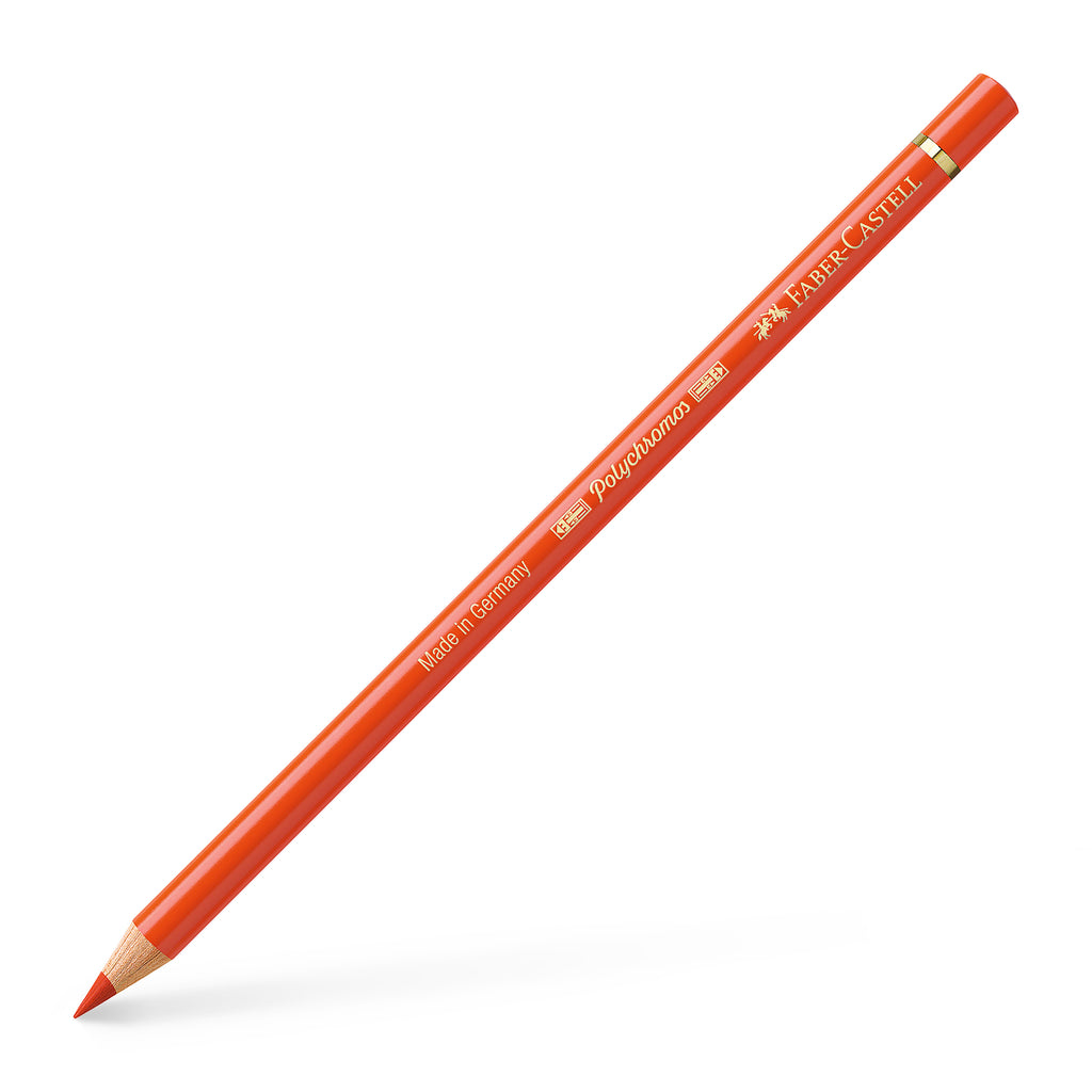 Polychromos® Artists' Colour Pencil - #115 Dark Cadmium Orange