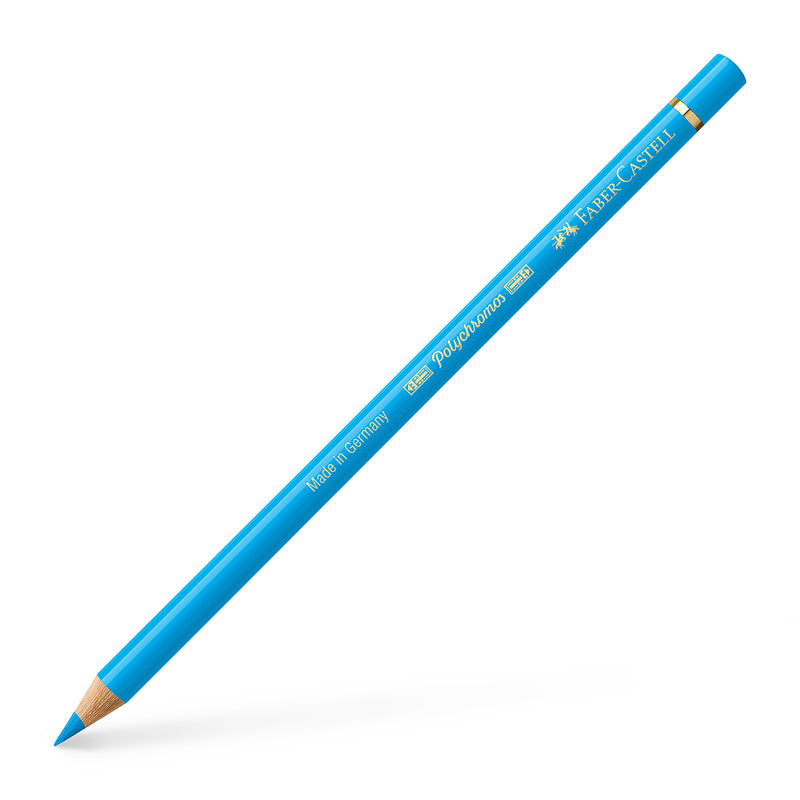 Polychromos® Artists' Colour Pencil - #145 Light Phthalo Blue - #110145 - Faber-Castell Shop Canada