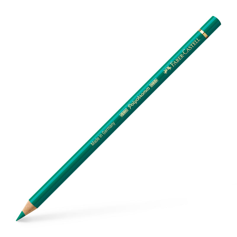 Polychromos® Artists' Colour Pencil - #161 Phthalo Green - #110161 - Faber-Castell Shop Canada