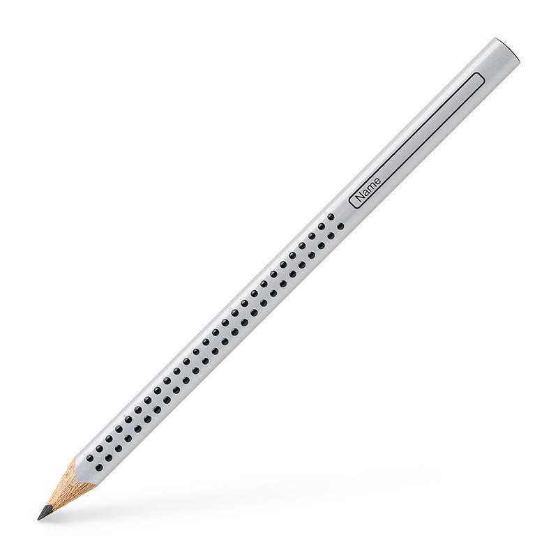 Jumbo Grip graphite pencil, HB, silver #111920