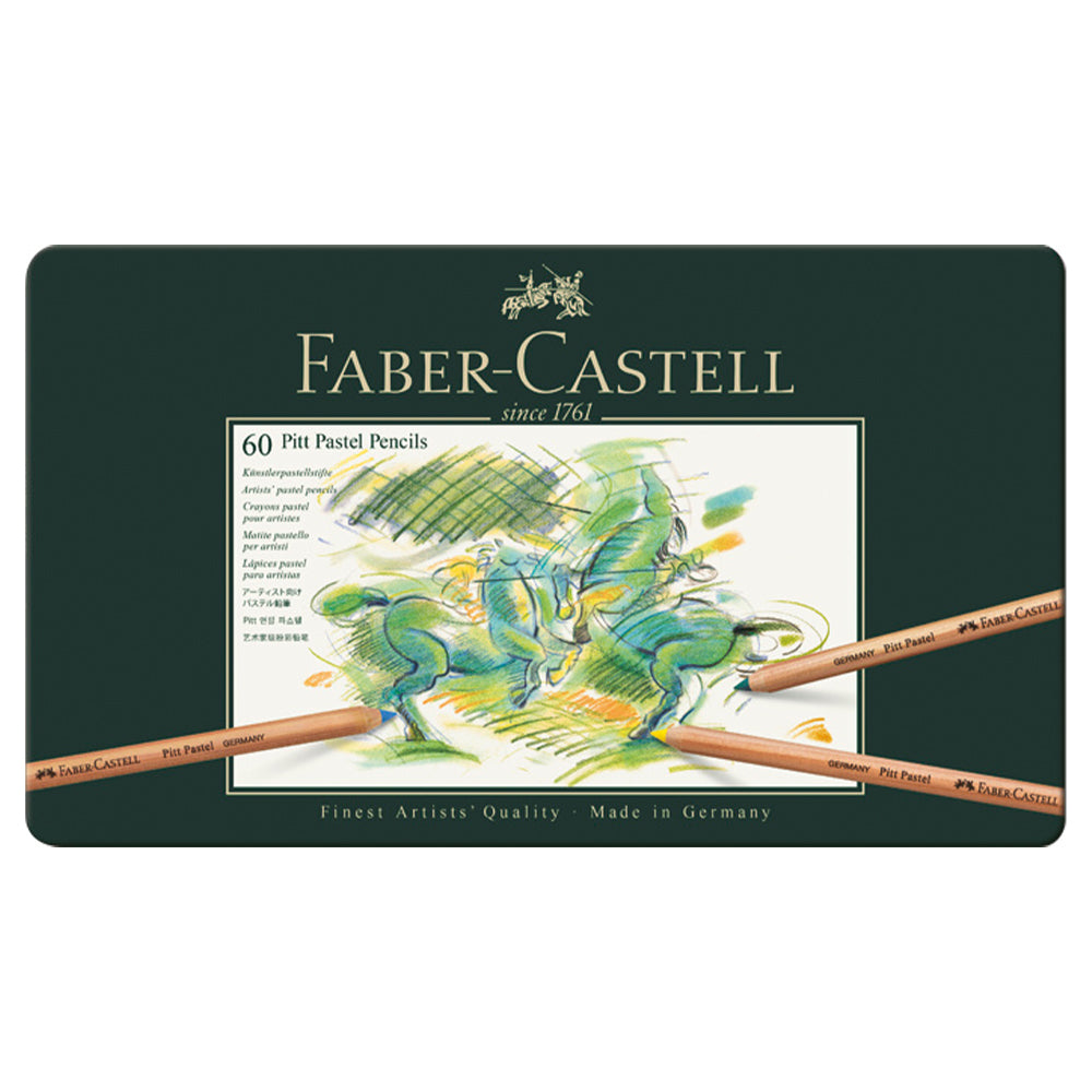 Pitt® Pastel Pencils - Tin of 60 - #112160 – Faber-Castell Shop Canada
