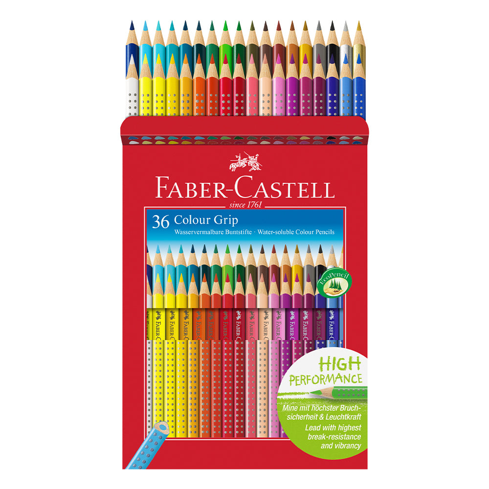 Colour Grip colour pencil, cardboard wallet of 36