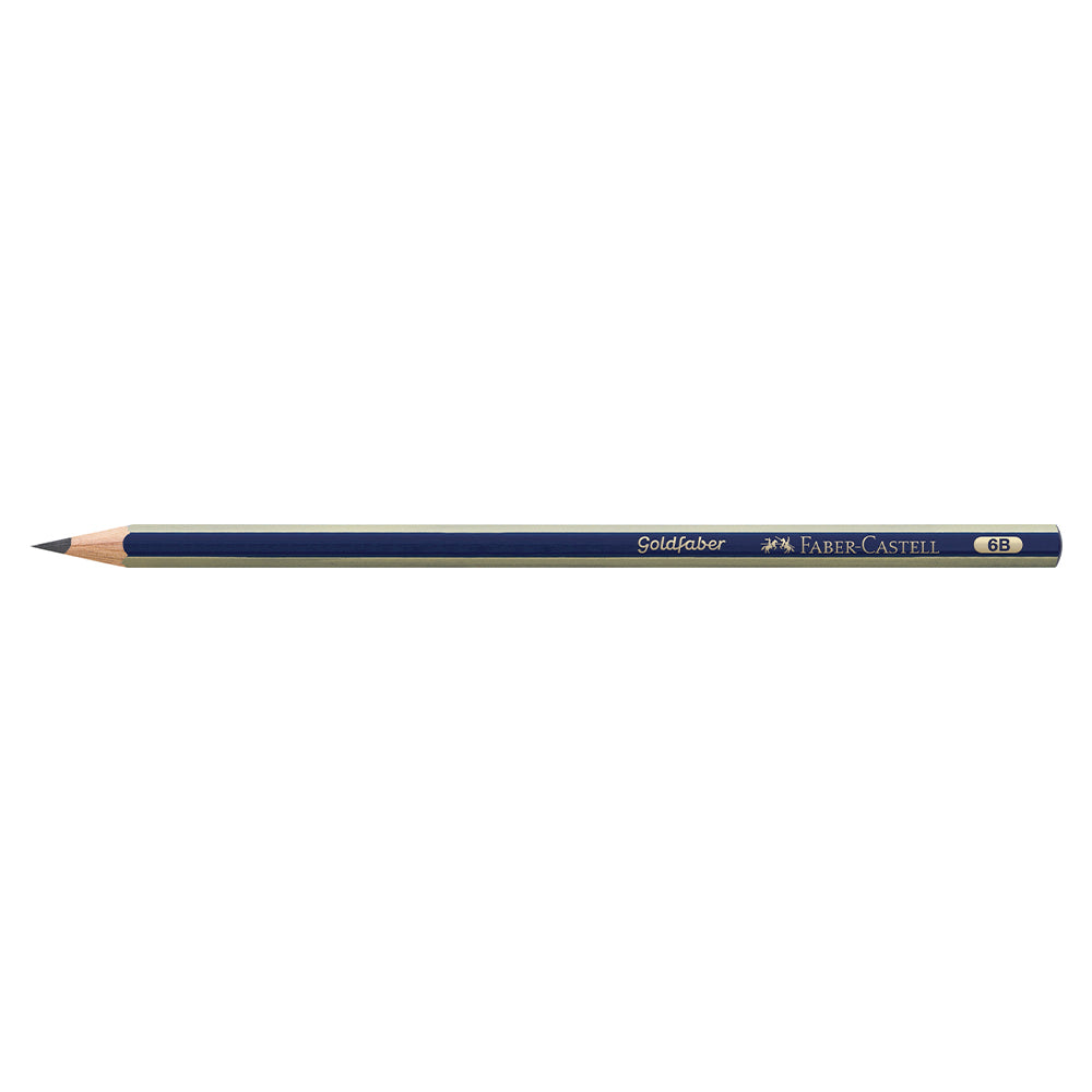 Goldfaber Graphite Sketch Pencils 6B 112506 Faber Castell