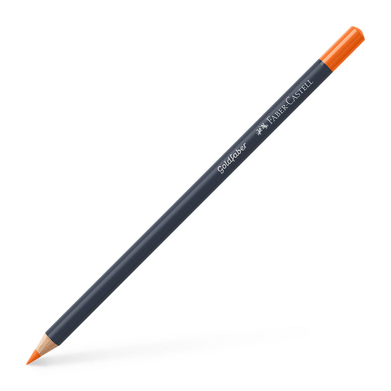 Goldfaber colour pencil, dark cadmium orange - #114715