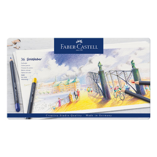 Goldfaber colour pencil, tin of 36 - #114736 - Faber-Castell Shop Canada