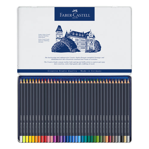 Goldfaber colour pencil, tin of 36 - #114736 - Faber-Castell Shop Canada