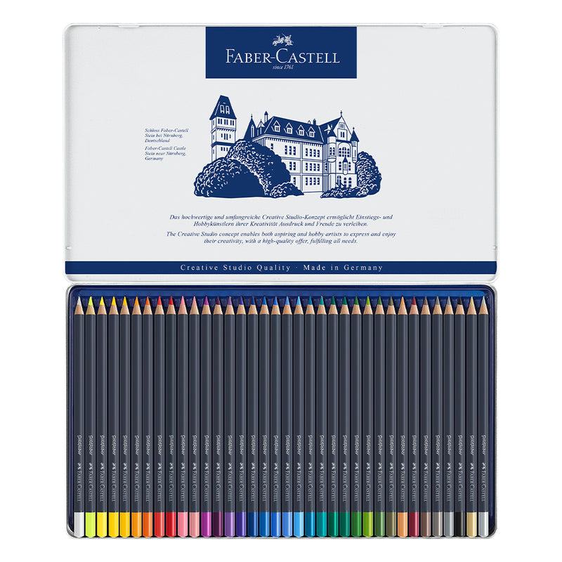 Polychromos colour pencil, tin of 36