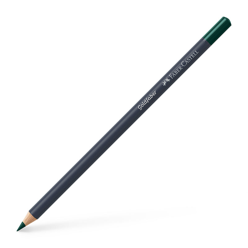 Goldfaber colour pencil, deep cobalt green - #114758