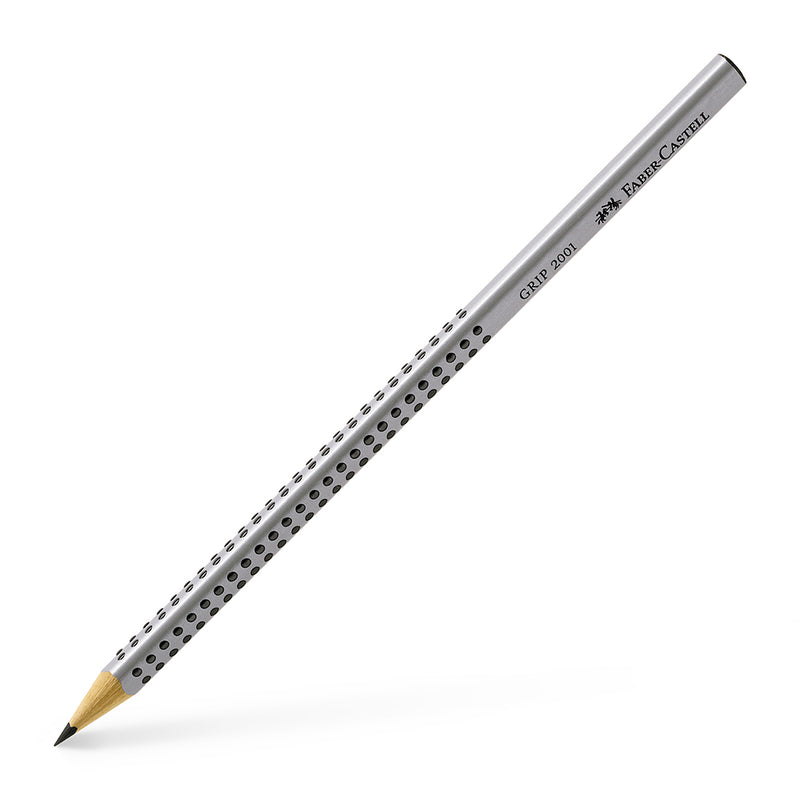 Grip 2001 graphite pencil, HB, silver #117000