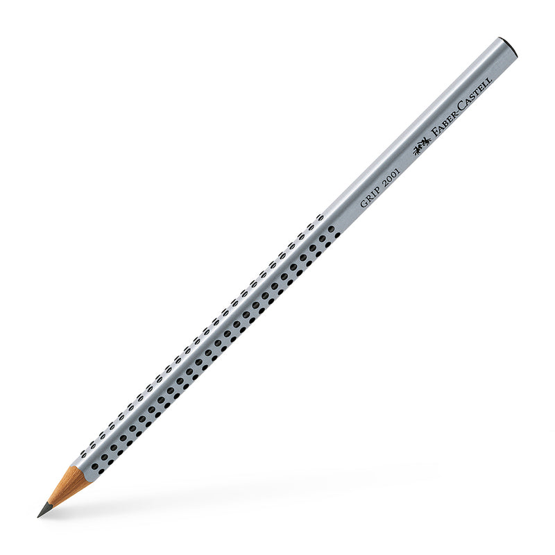 Grip 2001 graphite pencil, 2H, silver #117012