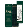 Castell® 9000 Graphite Pencils - Tin of 6 - #119063