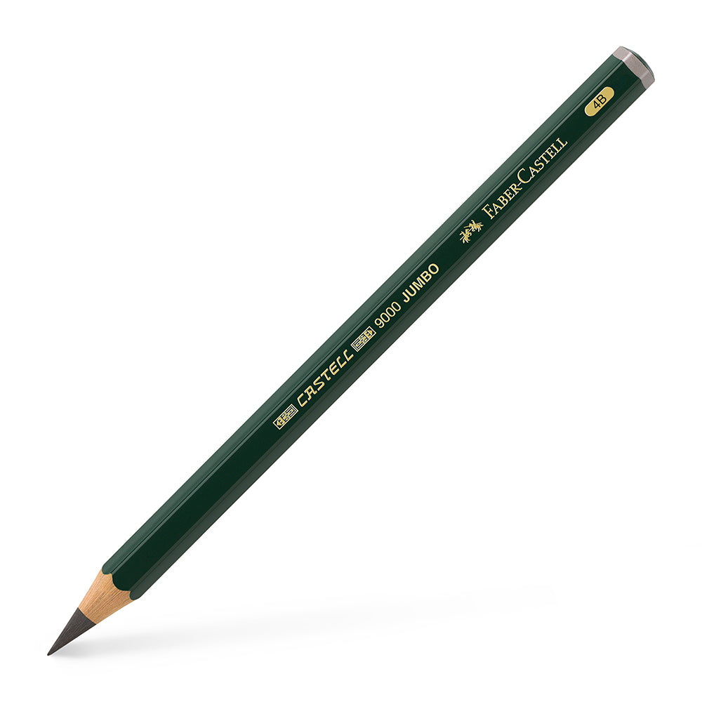 Castell® 9000 Jumbo Graphite pencil - 4B - #119304 – Faber-Castell