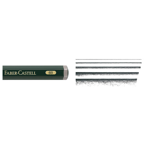 Castell® 9000 Jumbo Graphite pencil - 6B - #119306