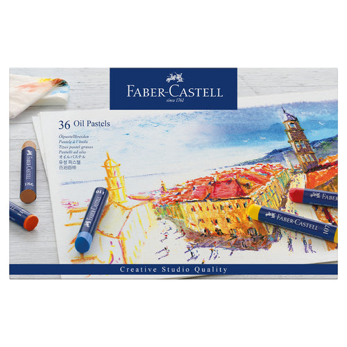 Oil pastels, cardboard wallet of 36 - #127036 - Faber-Castell Shop Canada