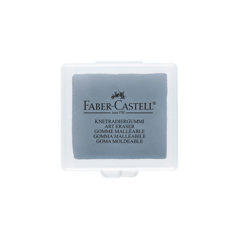 Faber Castell Kneadable Eraser, Set of 2, Grey, Carded - The Art