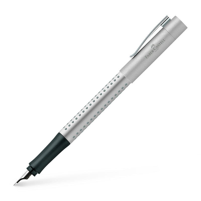 Grip 2011 fountain pen, B, silver #140905