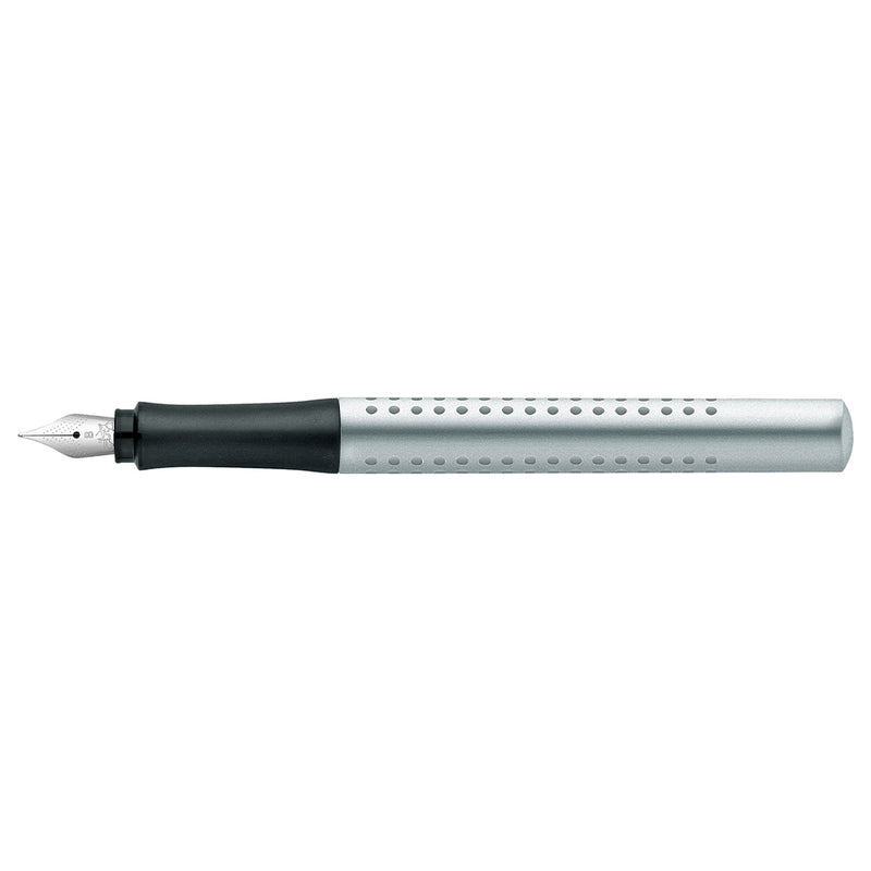 Grip 2011 fountain pen, B, silver #140905