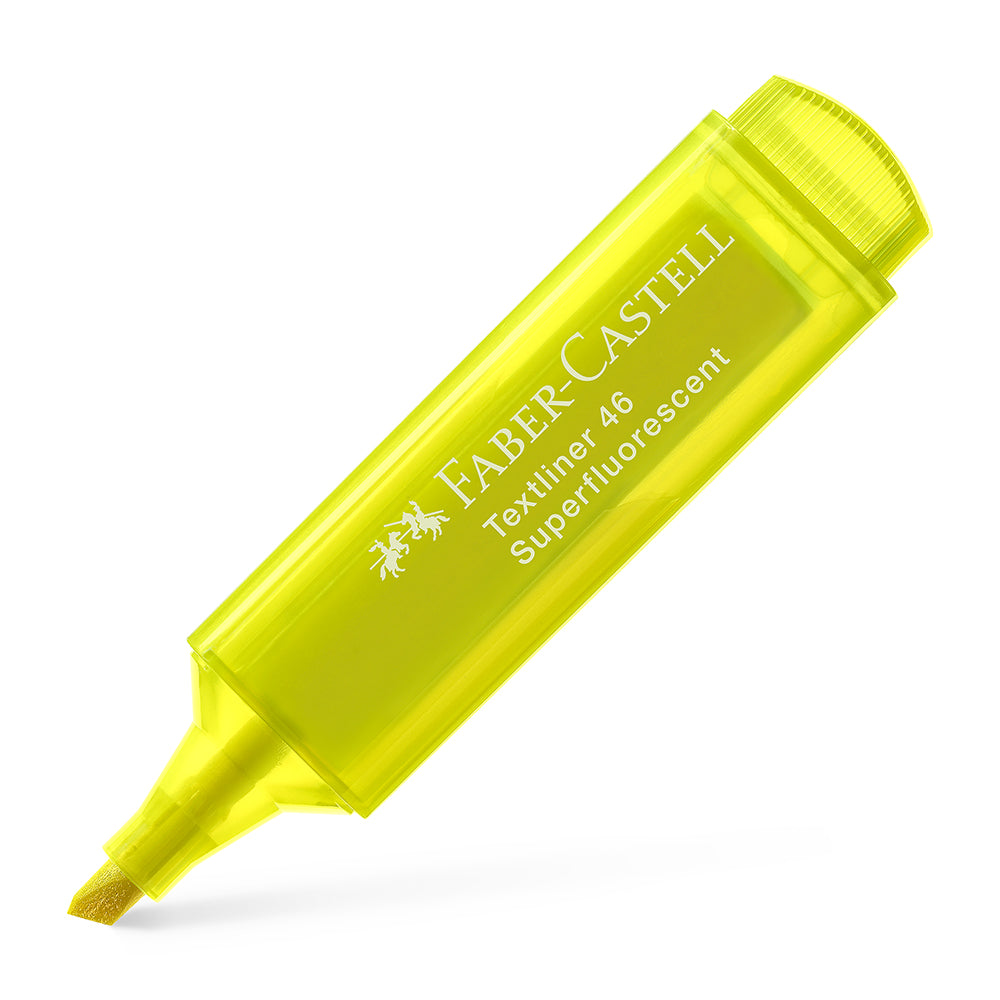 Textliner 46 Superflourescent, yellow - #154607 – Faber-Castell