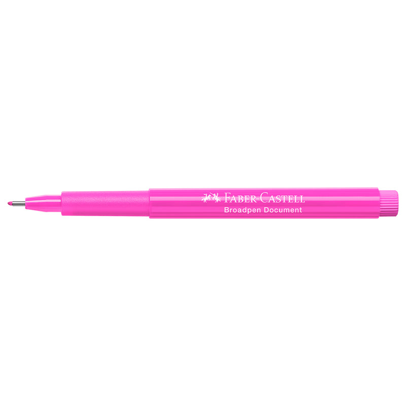 Fibre tip pen Broadpen document pink - #155428