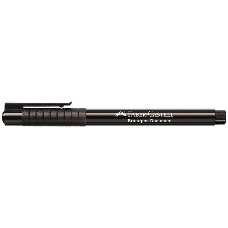 Fibre tip pen Broadpen document black - #155499