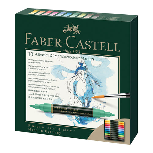 Albrecht Dürer® Watercolour Markers - Gift Box of 10 - #160310 - Faber-Castell Shop Canada