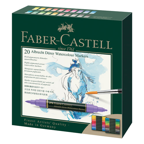 Albrecht Dürer® Watercolour Markers - Gift Box of 20 - #160320 - Faber-Castell Shop Canada