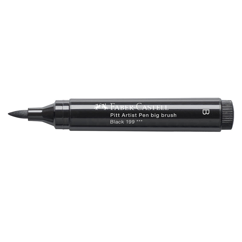 Pitt Artist Pen® Big Brush #199 Black #167699 – Faber-Castell