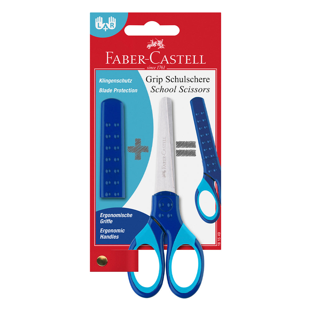 Fiskars® Comfort Grip Big Kids Scissors - Blue, 1 ct - Baker's